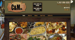 Desktop Screenshot of calzoneandmacaroni.com